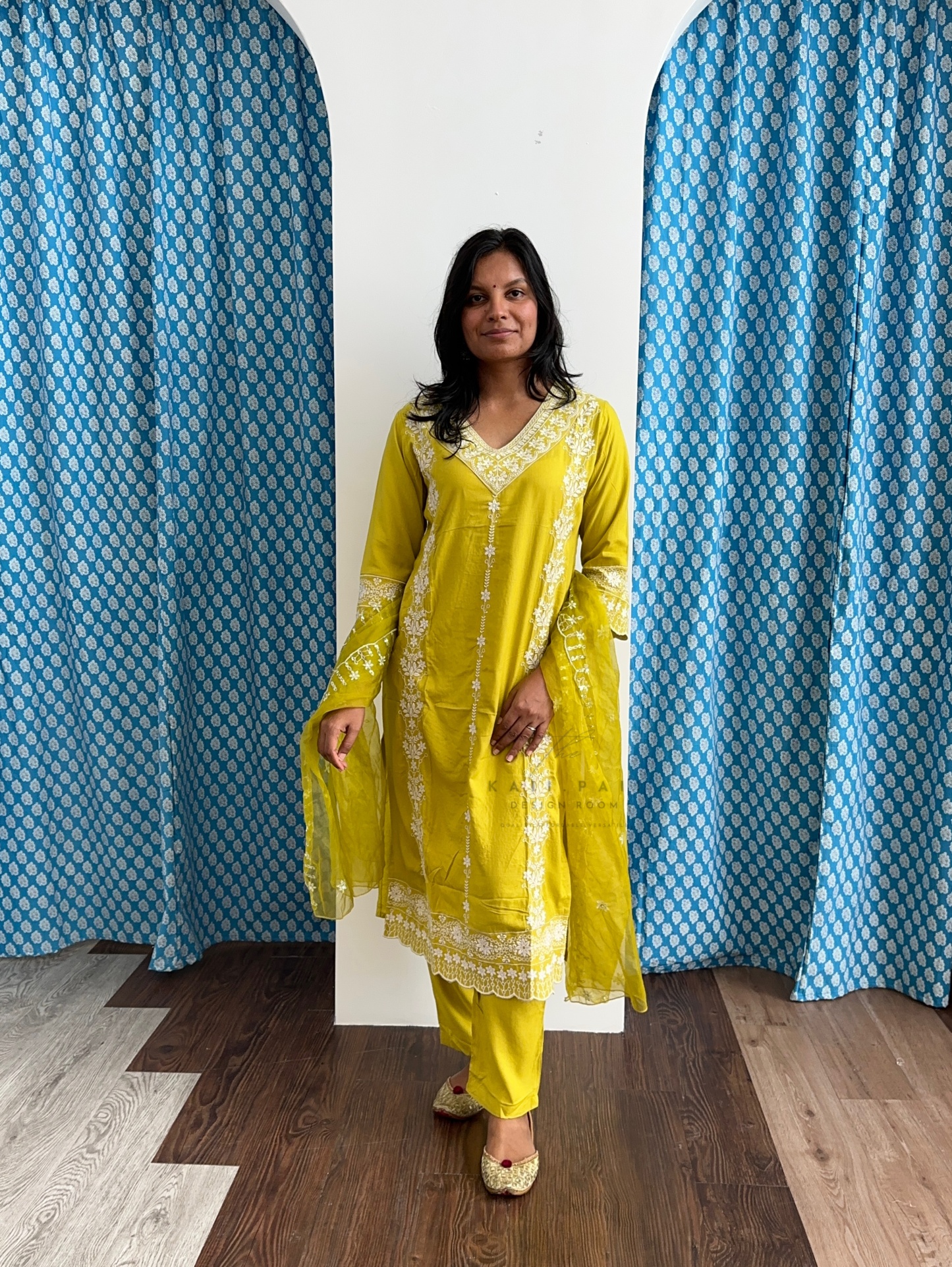 Rayon Embroidered Kurta Set