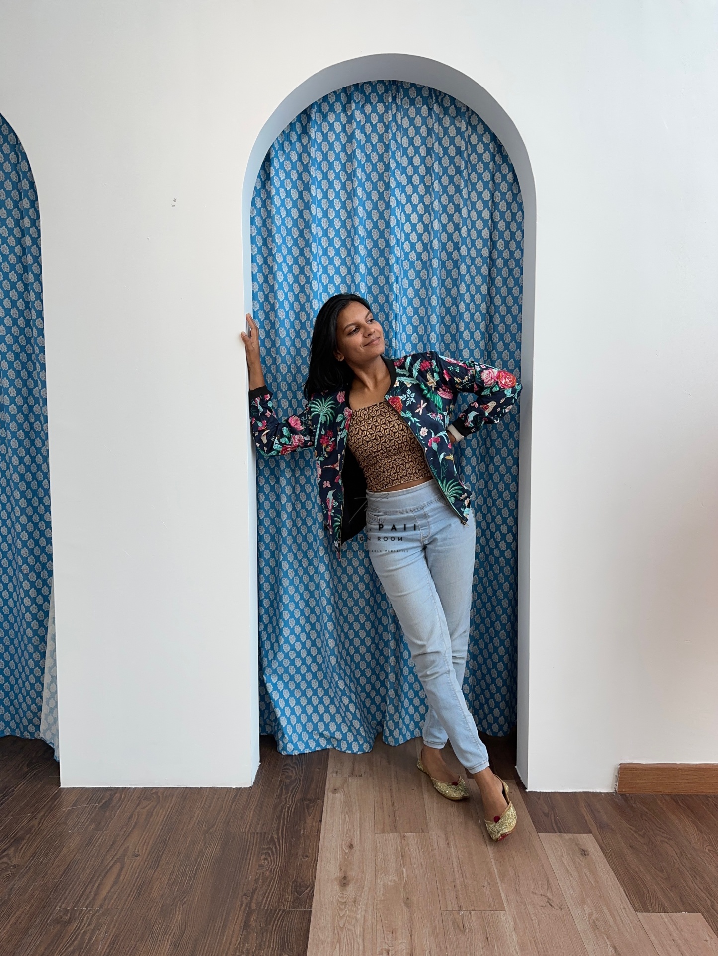 Indowestern Bomber Jacket