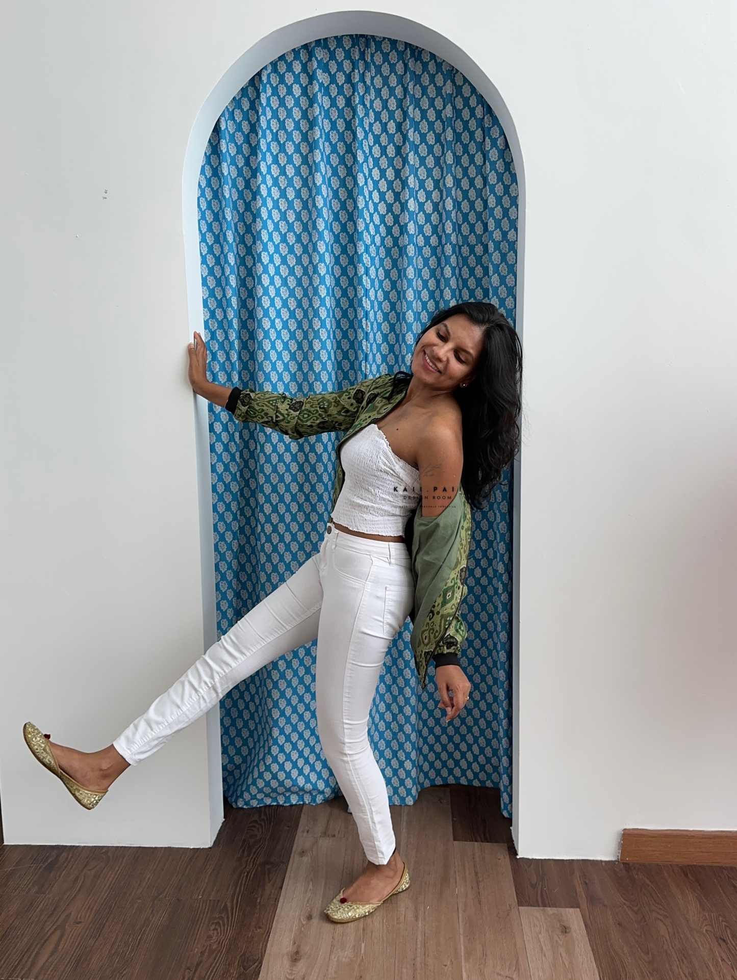 Indowestern Bomber Jacket