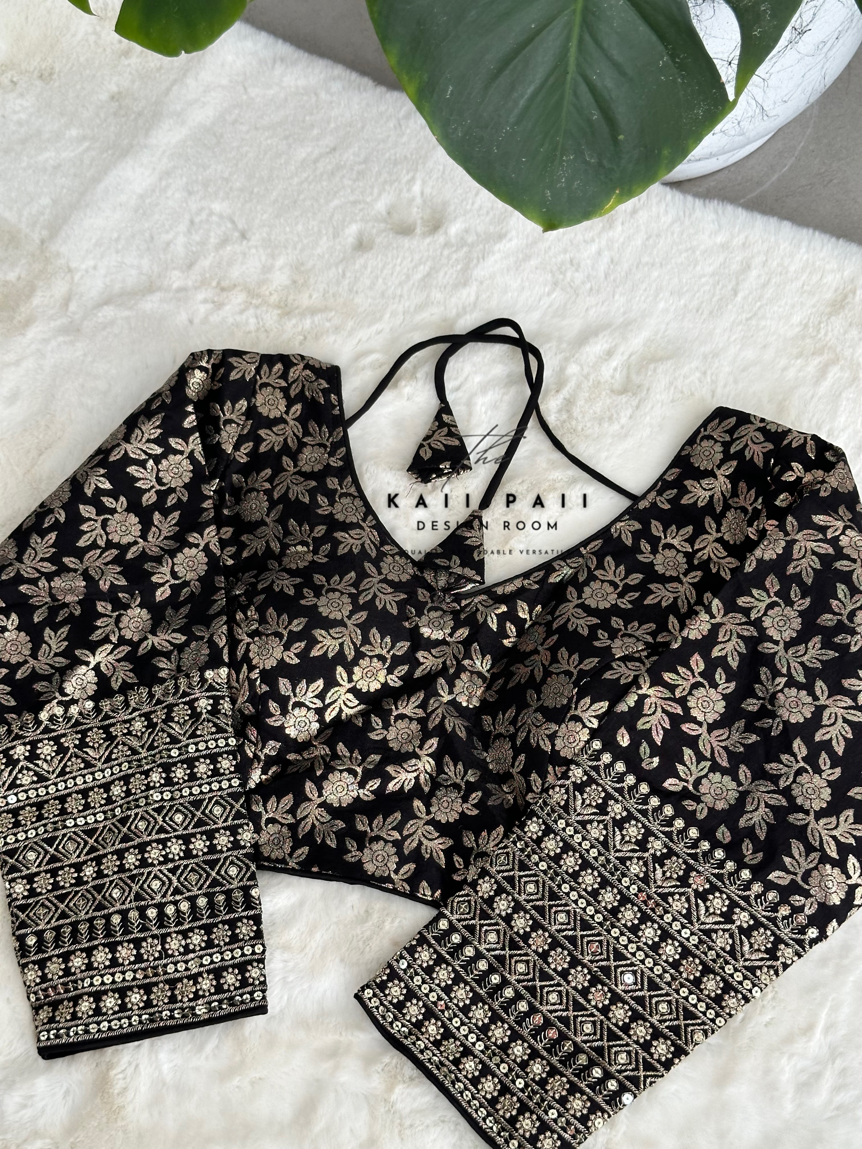 3/4th Sleeve Saree Blouse