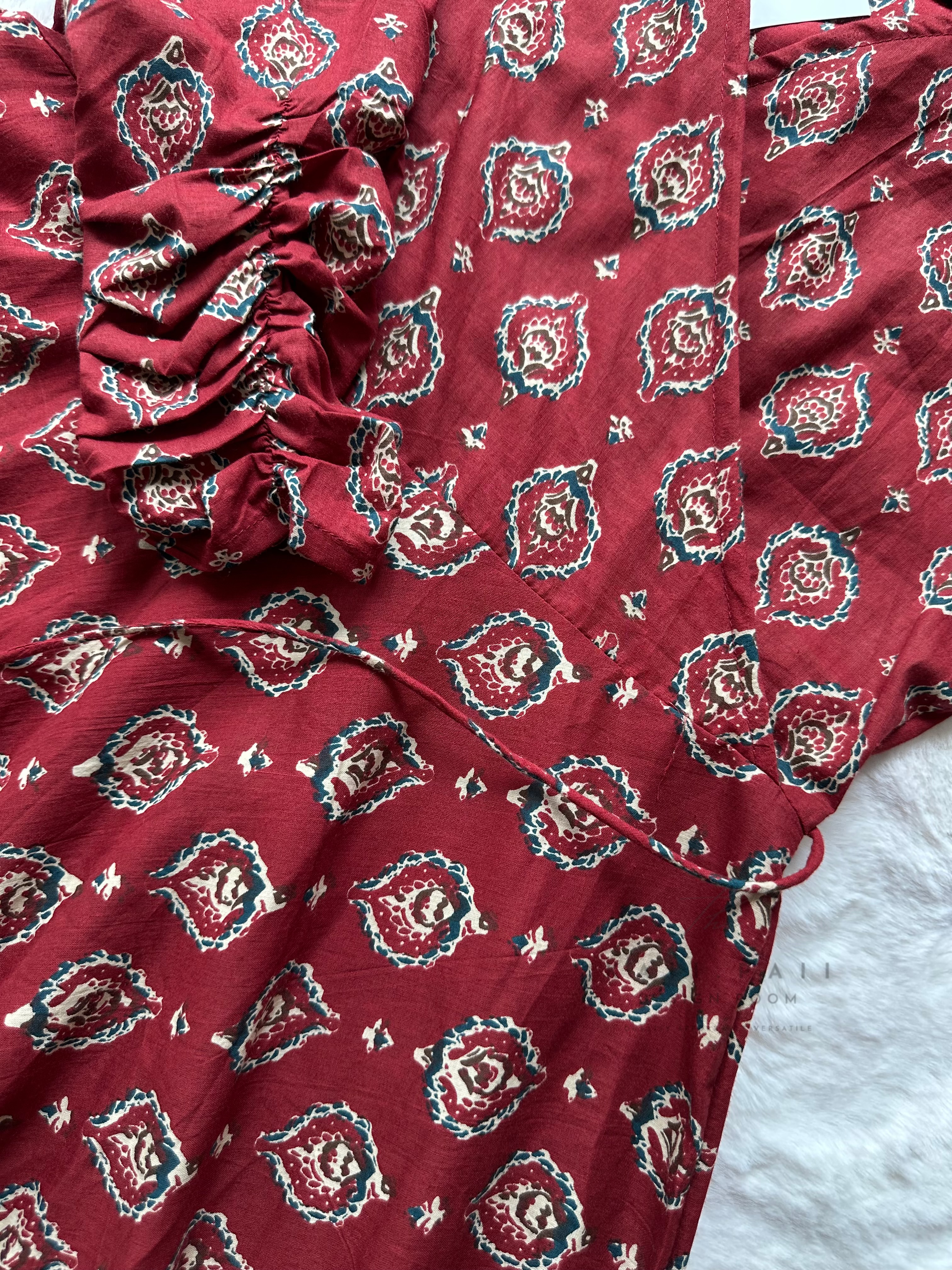 Angrakha Anarkali Dress