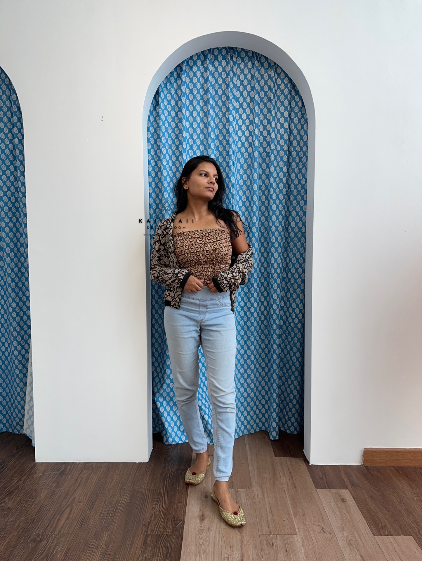 Indowestern Bomber Jacket