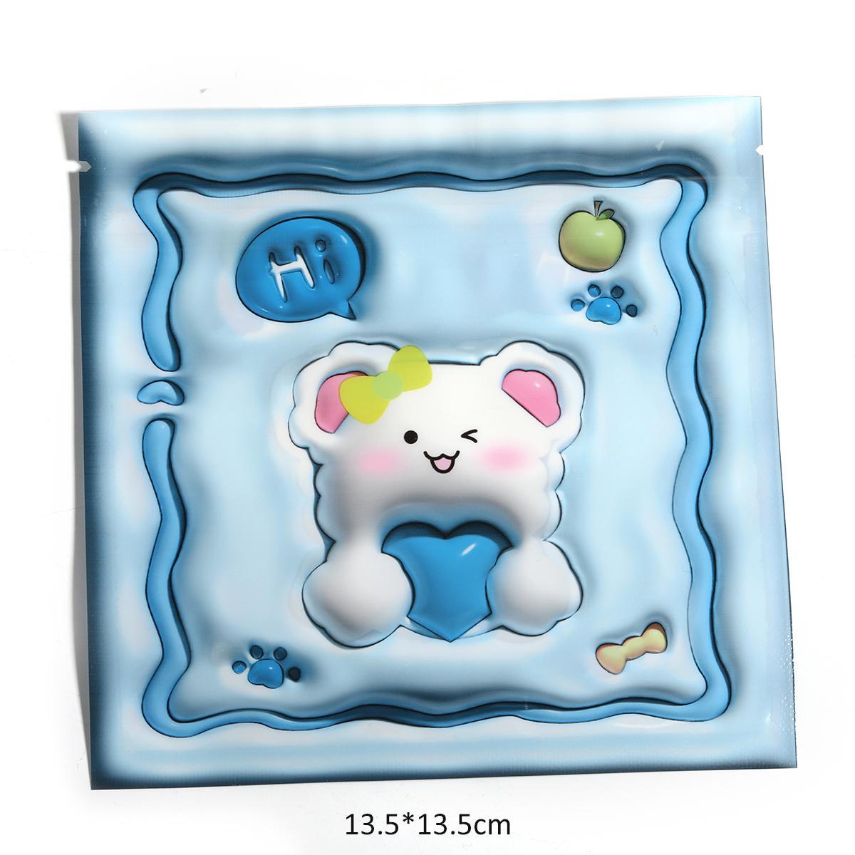 【B11】100PCS/Bag Cartoon Animal Printing Packaging Bags-JPM