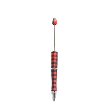 【P1】Beadable Pens Bulk Plastic Bead Ballpoint Pens for DIY 
