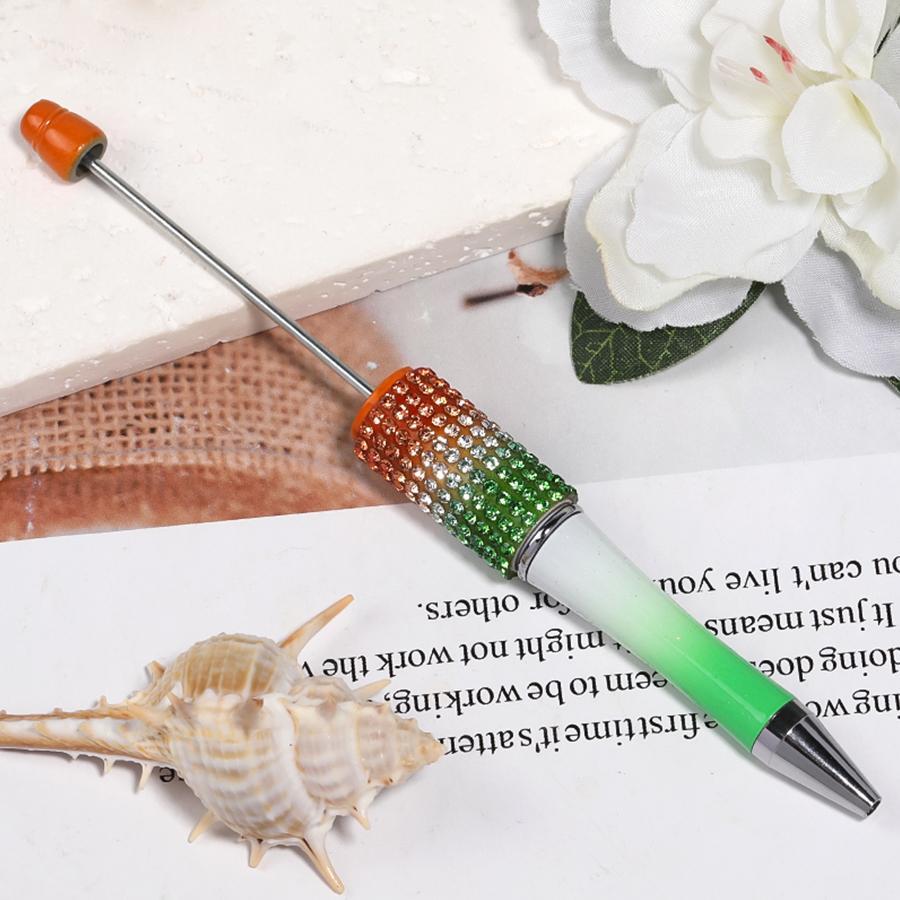 【P2] 5pcs Diamond Beaded Pens Bulk Plastic Diamond Beaded Ballpoint Pen-JPM