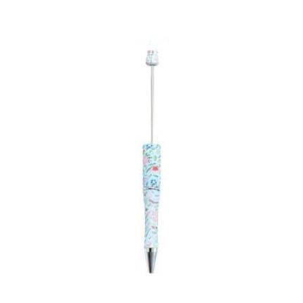 【P1】Beadable Pens Bulk Plastic Bead Ballpoint Pens for DIY 