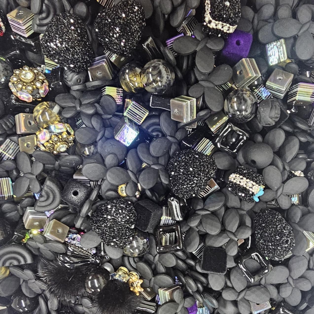 【HS】5oz Colour mix bead accessories set with various shapes available DIY Bead