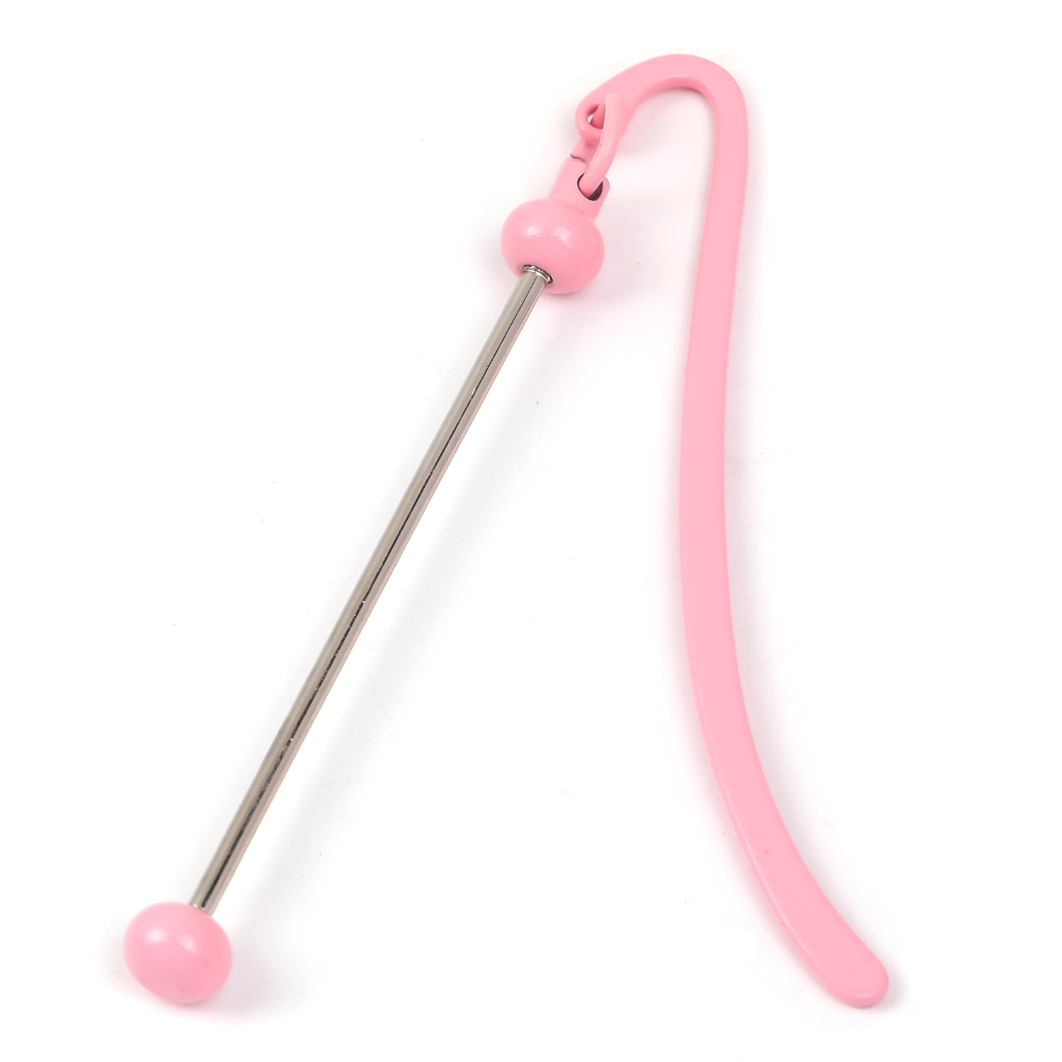 【P99】5pcs  New diy metal beaded bookmarks for children and students -JPM