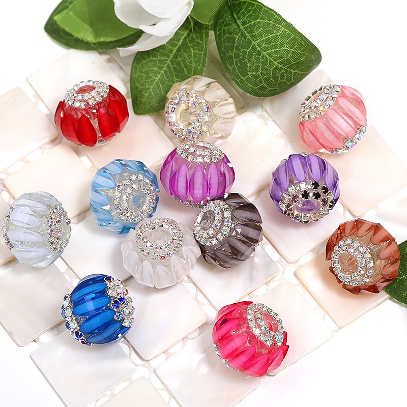 【B201】20pcs Delicate petal shaped beads-JPM