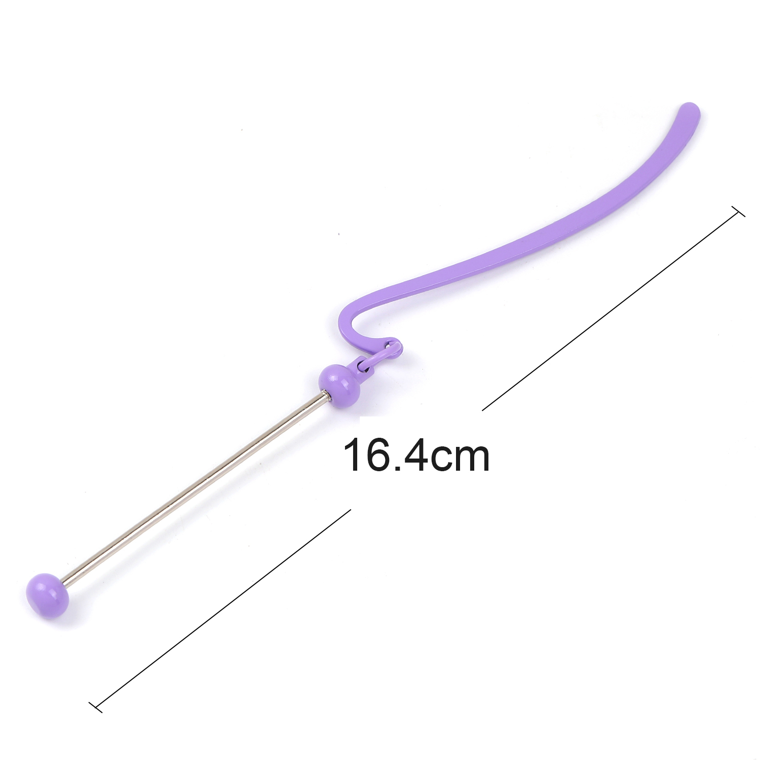 【P99】5pcs  New diy metal beaded bookmarks for children and students -JPM