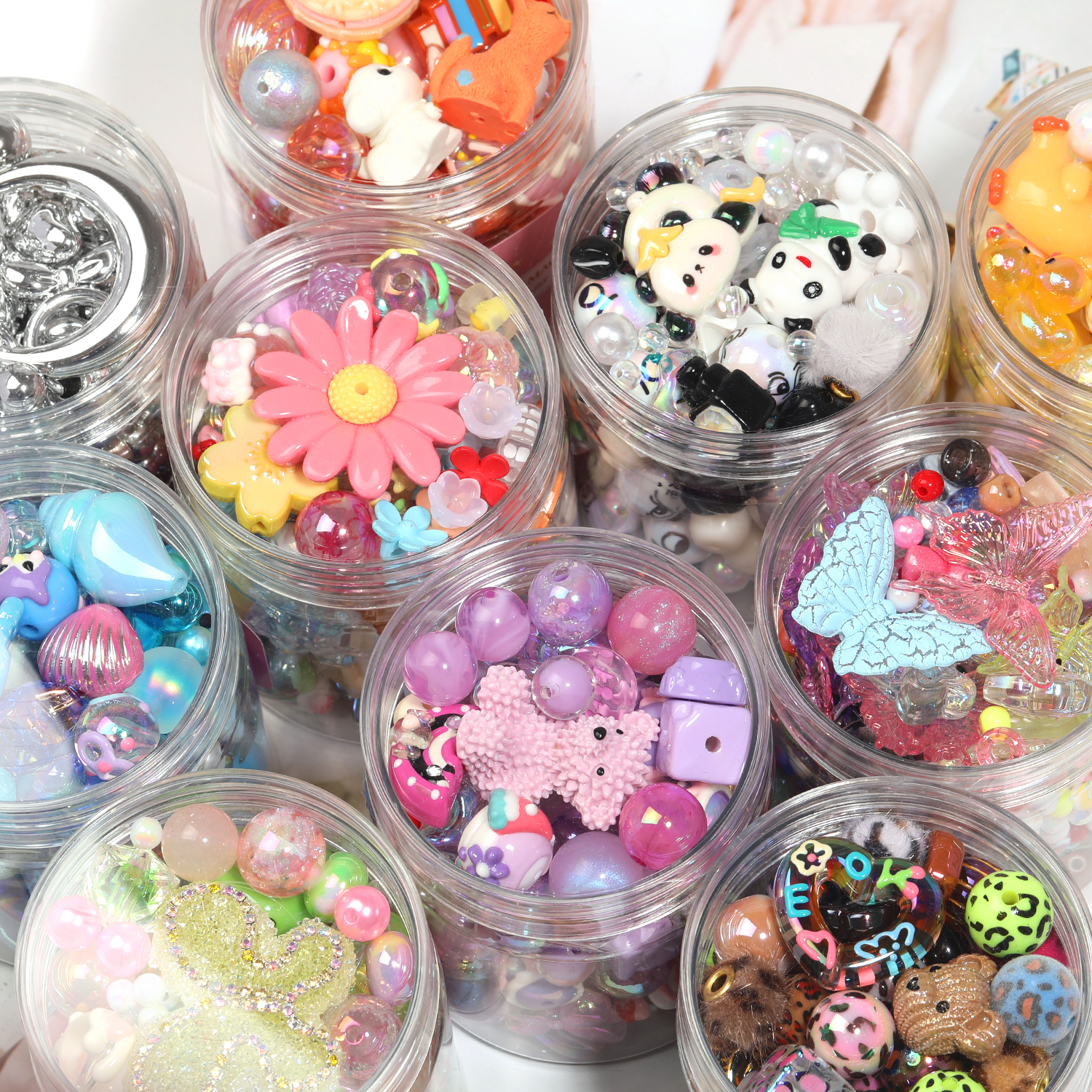 【Live1-1】DIY pens, DIY beads, a wide variety of products suitable for pens, keychains, bag decorations...