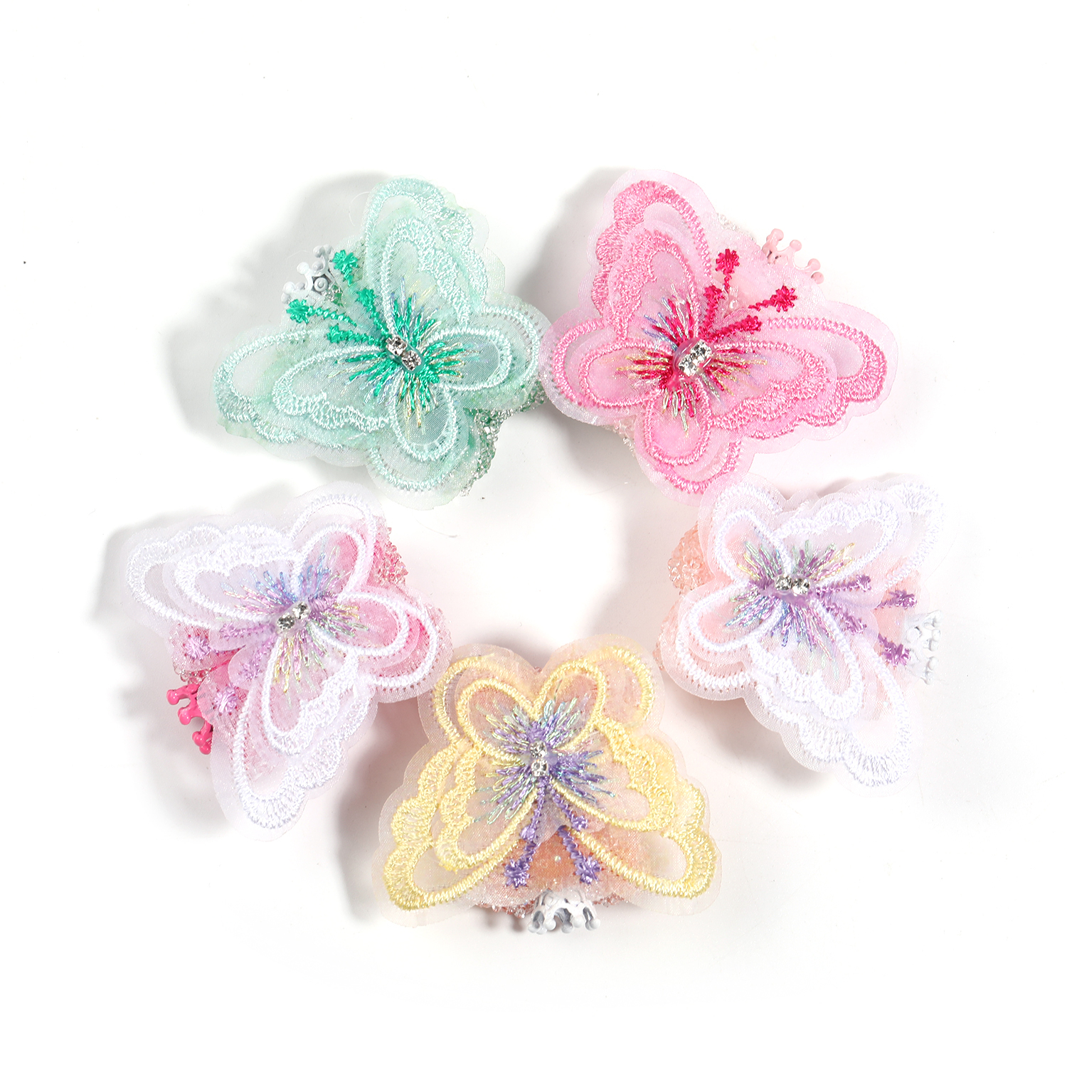 【B74】10pcs DIY beaded accessories wings bear sugar beads full diamond beads mobile phone chain jewelry accessories-JPM