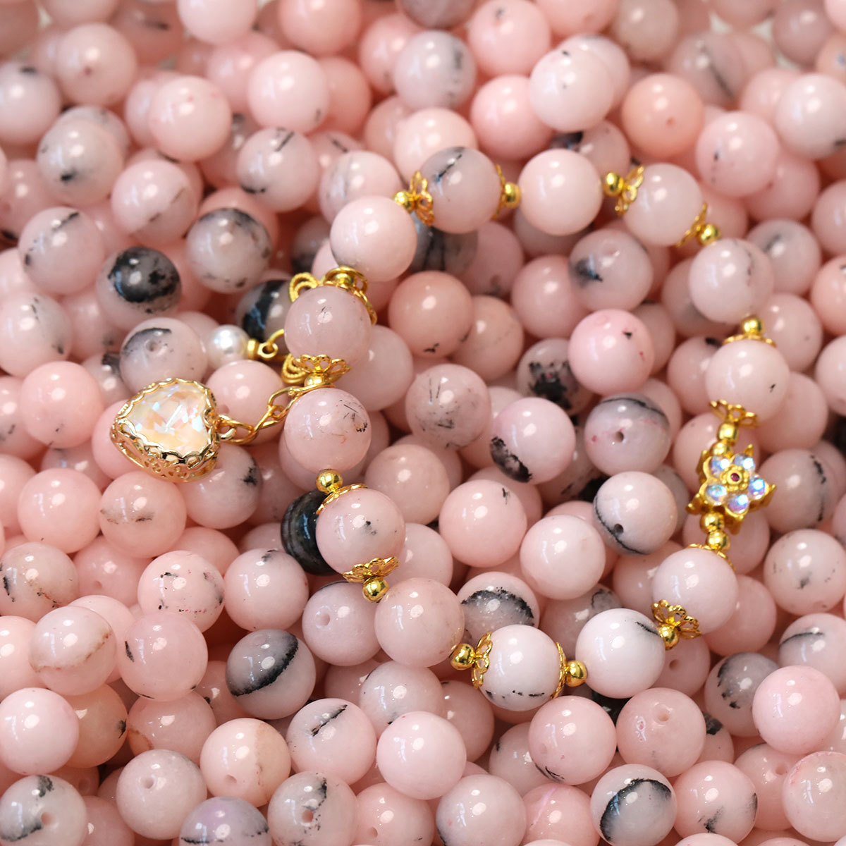 DIY Glass Beads Lucky Bags - Open in Live-JPM