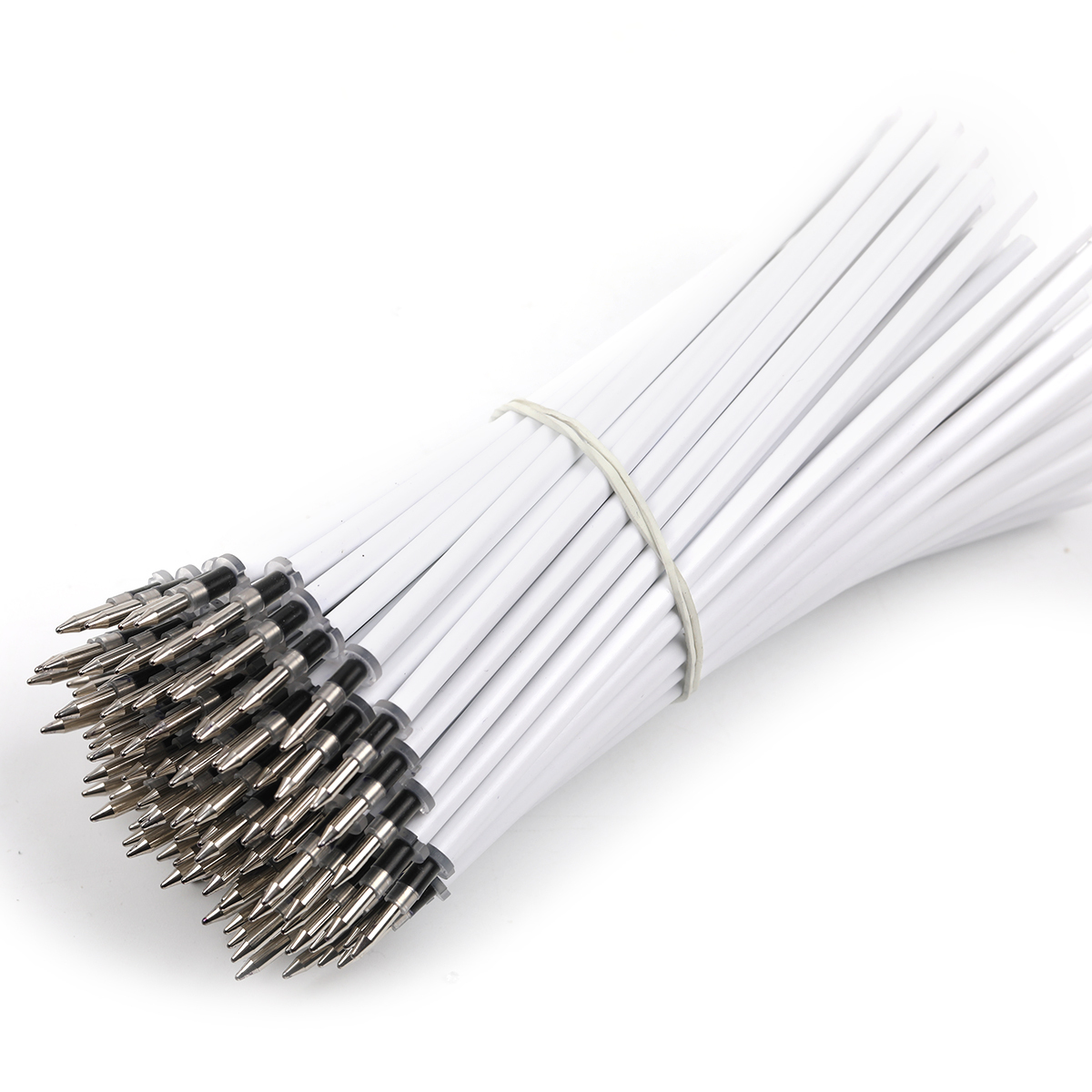 【P116】10pcs The straight pen body can be hung with a pen, candy color gel pen, jelly color signature pen, black solid color pen body-JPM