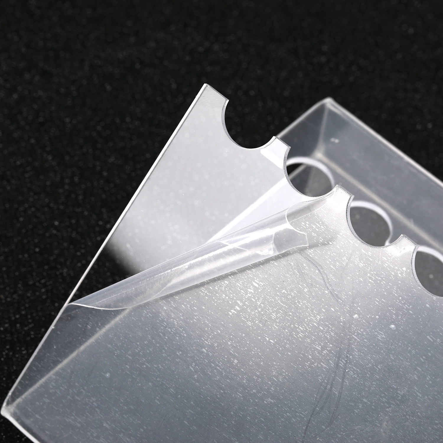 【P14】Transparent Acrylic Pen Holder Stationery Store Display Stand Office pen -JPM