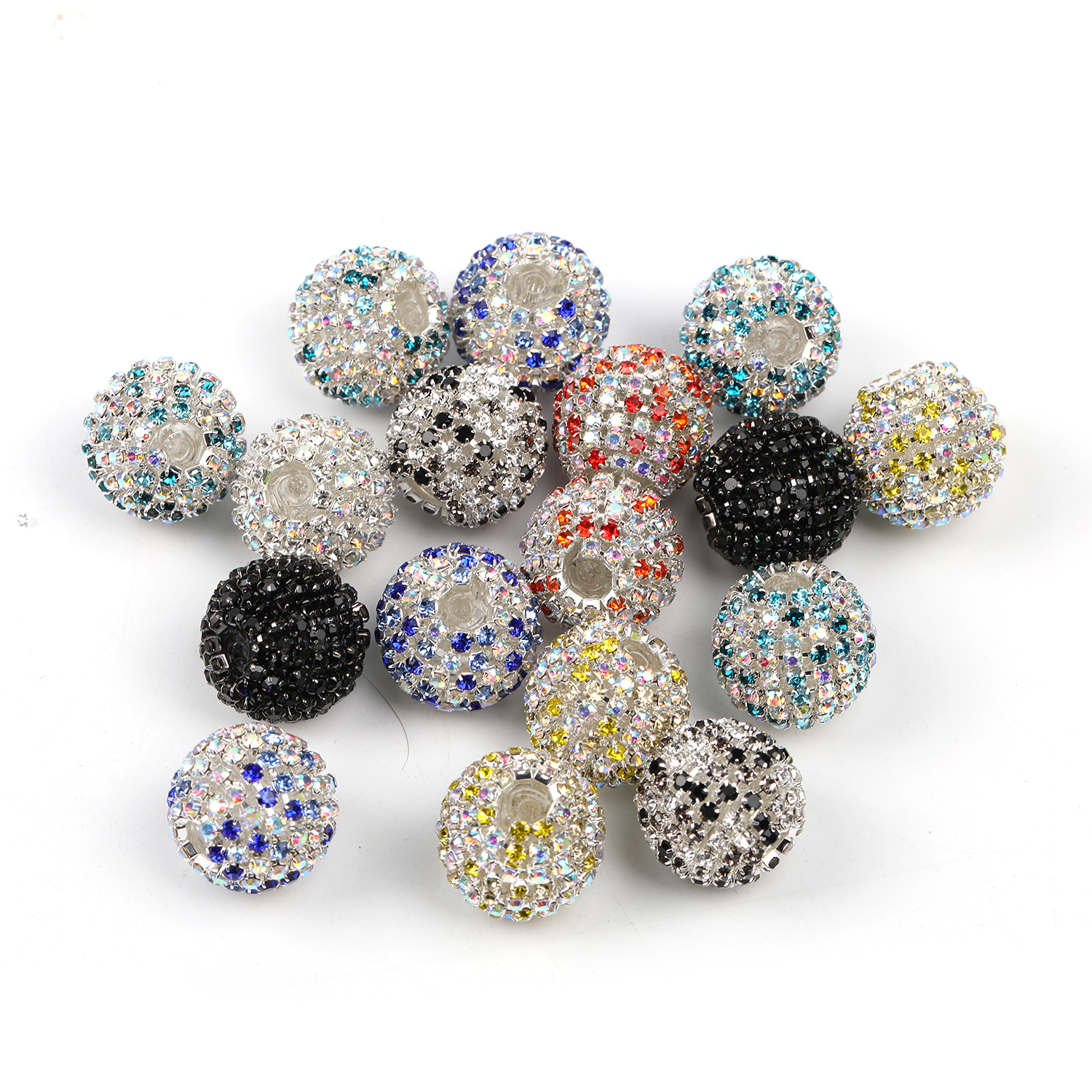 【B114】Vintage Style Sparkling Heart Shape Rhinestone Trinket Jewelry-JPM