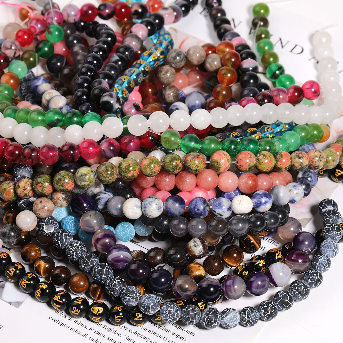 DIY Glass Beads Lucky Bags - Open in Live-JPM