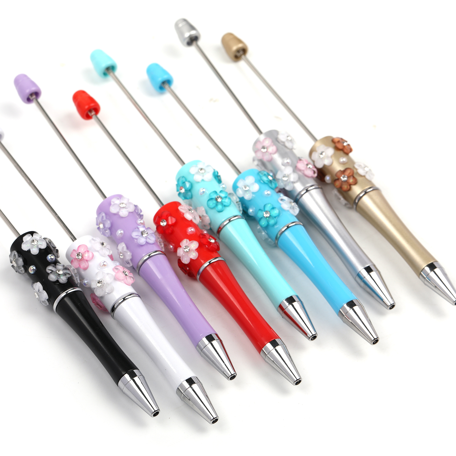 【P157】5pcs  Ballpoint pen colorful DIY ballpoint pen flower pen-JPM