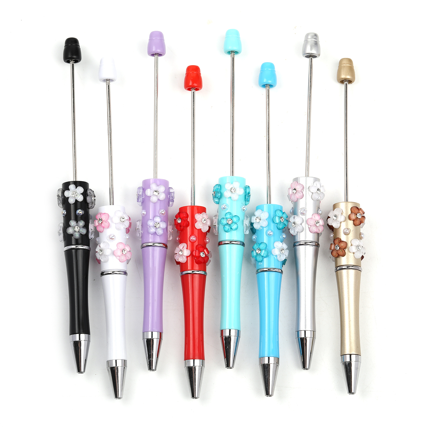 【P157】5pcs  Ballpoint pen colorful DIY ballpoint pen flower pen-JPM