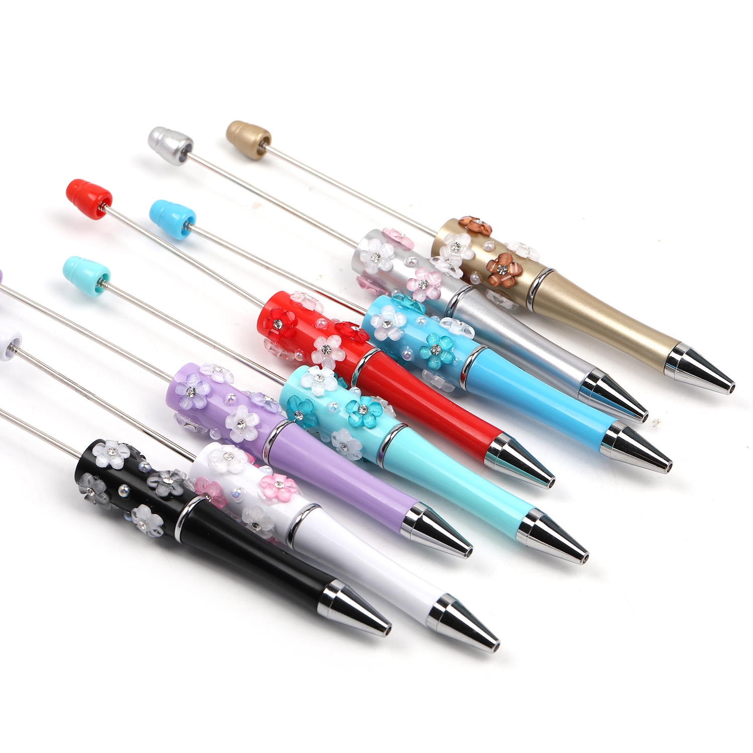 【P157】5pcs  Ballpoint pen colorful DIY ballpoint pen flower pen-JPM