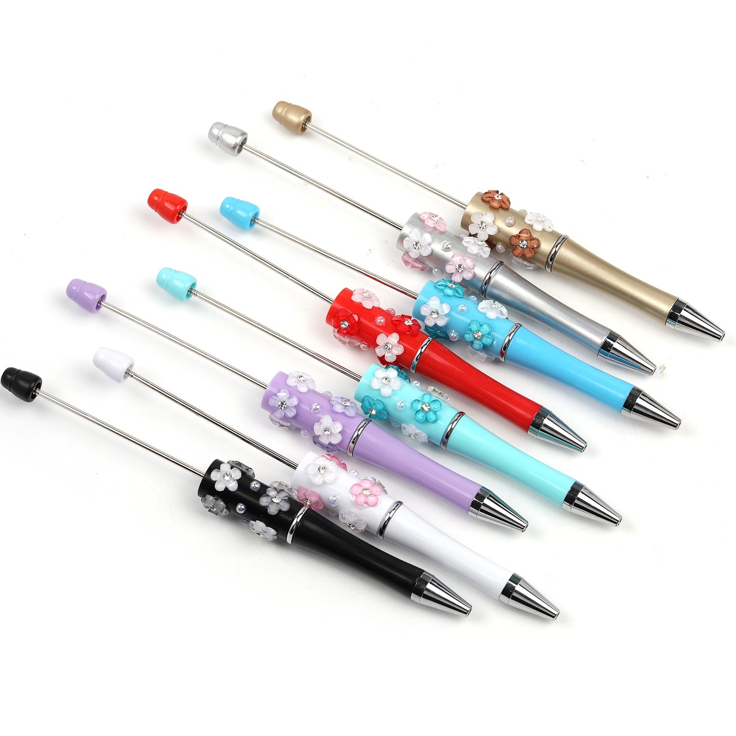 【P157】5pcs  Ballpoint pen colorful DIY ballpoint pen flower pen-JPM