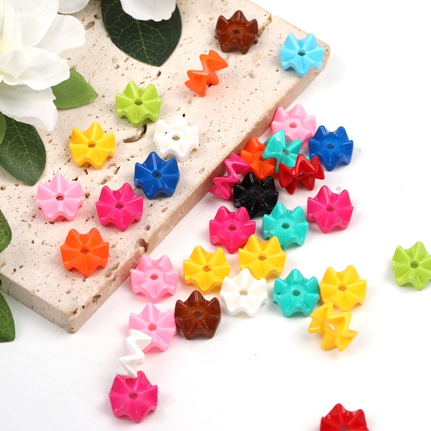 【B102】DIY jewelry wave accessories beaded spacers-JPM