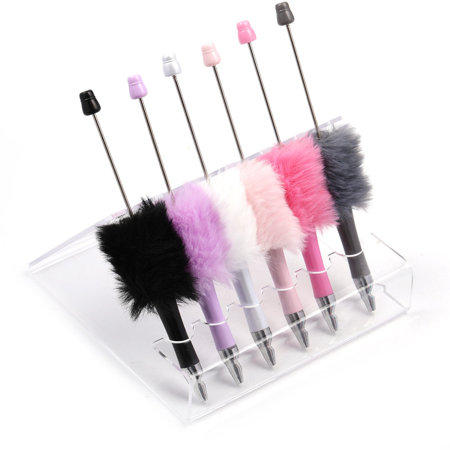 【P158】5pcs Plushest Pen colorful for DIY making-JPM