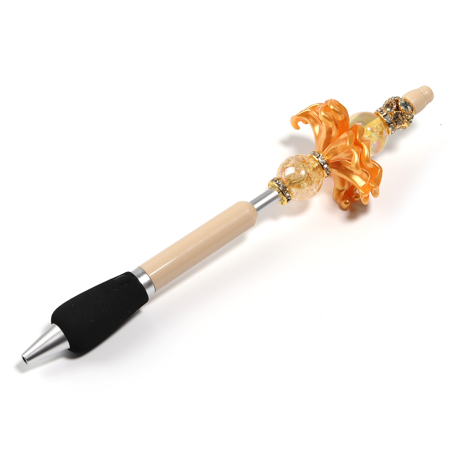 【P176】5pcs  Beadable Plastic Pen Blank-JPM