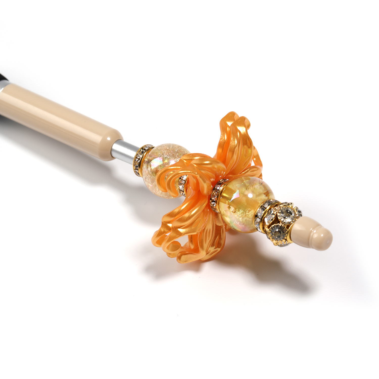 【P176】5pcs  Beadable Plastic Pen Blank-JPM