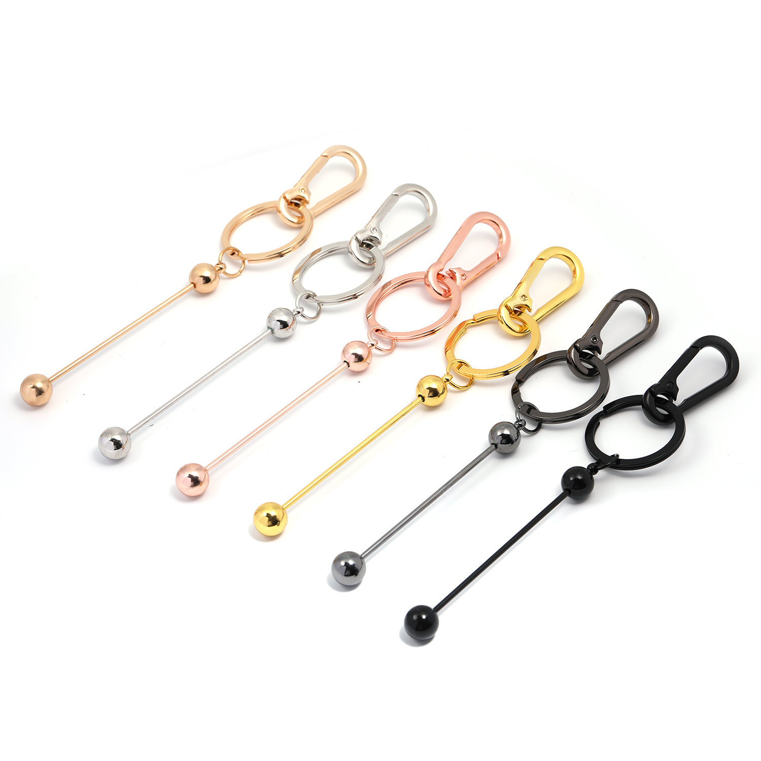 【P180】5pcs   New beaded key chain diy-JPM