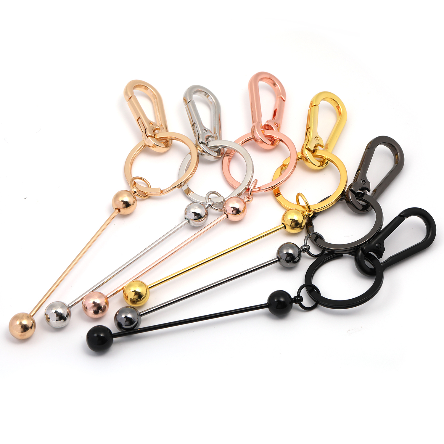【P180】5pcs   New beaded key chain diy-JPM