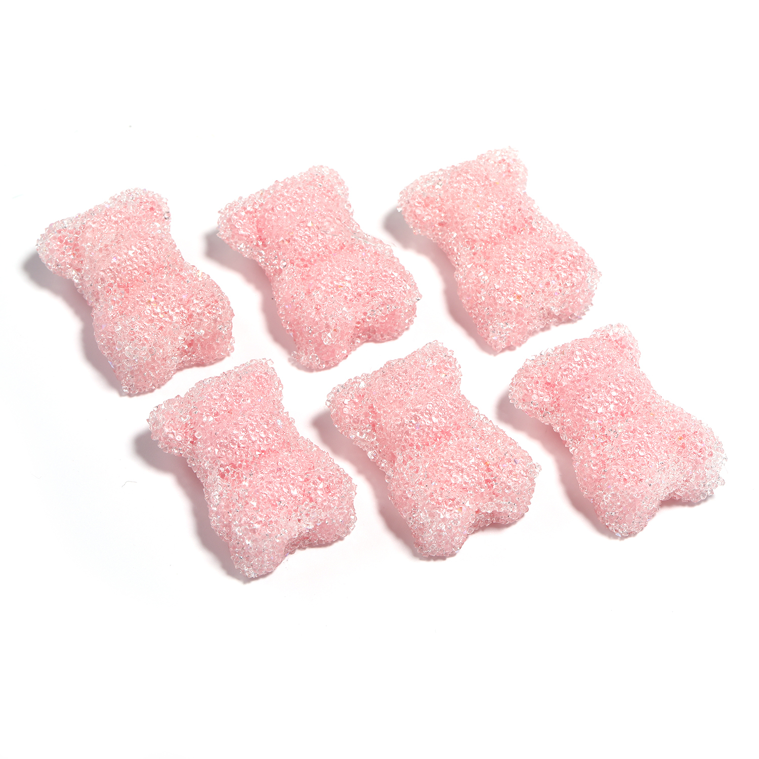 【B139】10pcs  Candy Color Bear Beads For Bracelet, Necklace, Jewelry Making Diy-JPM