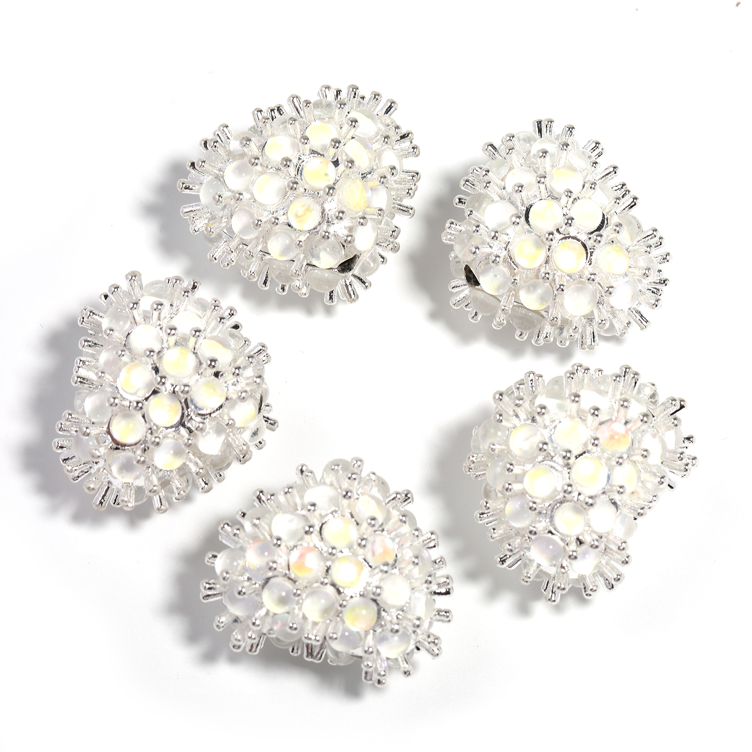 【B178】5pcs  New Cute heart-shaped beads DIY-JPM