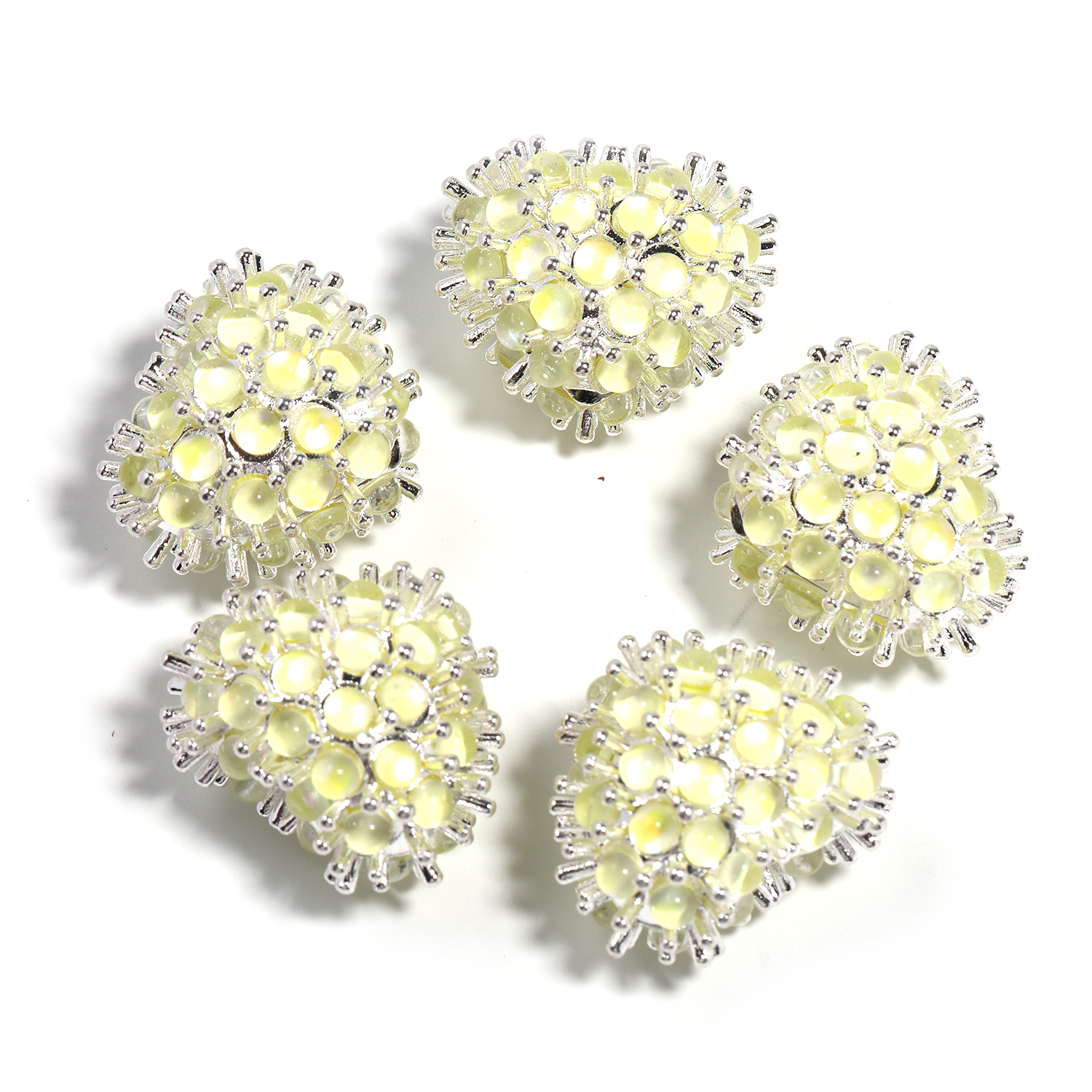 【B178】5pcs  New Cute heart-shaped beads DIY-JPM