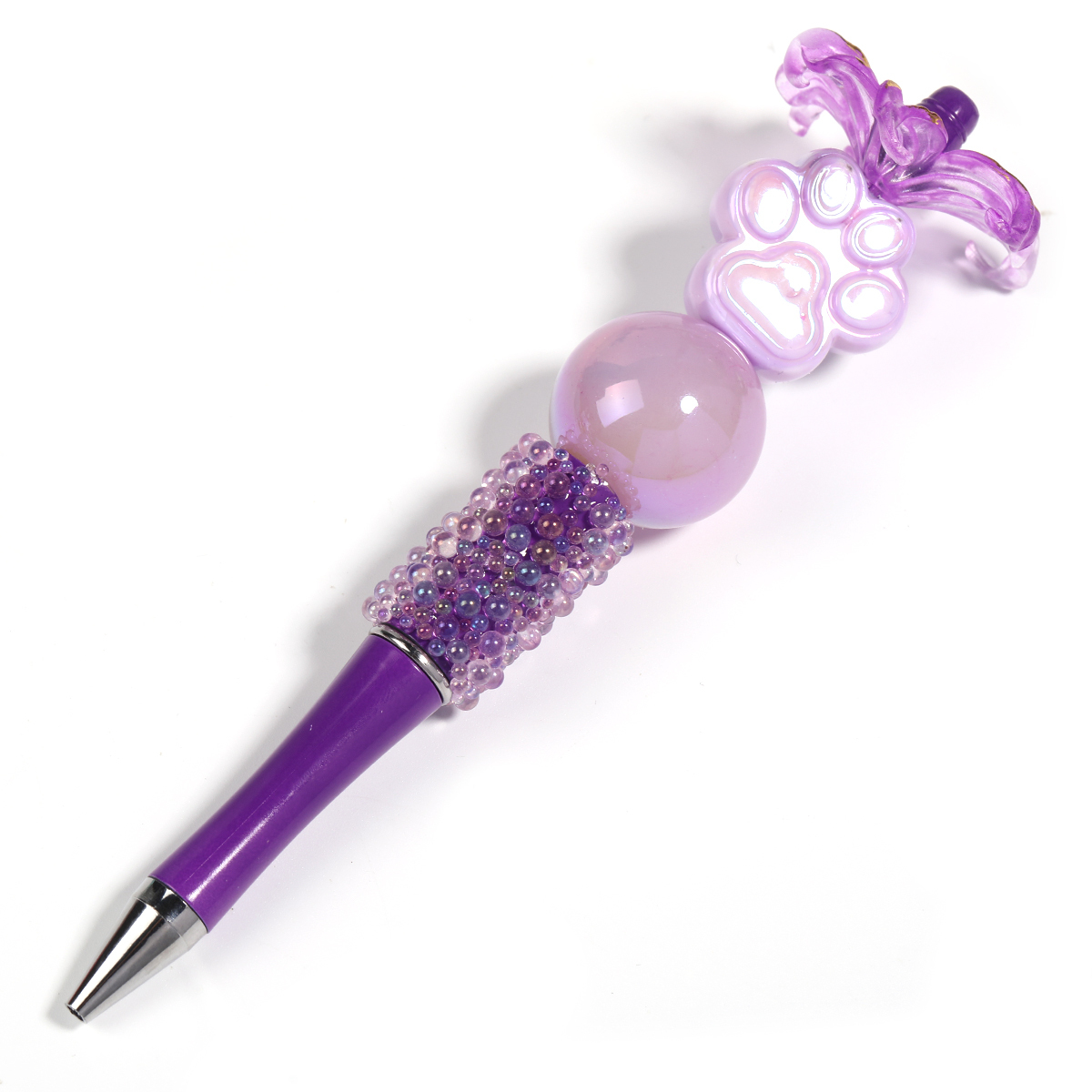 【P216】5pcs small bubble shape beadable pen -JPM