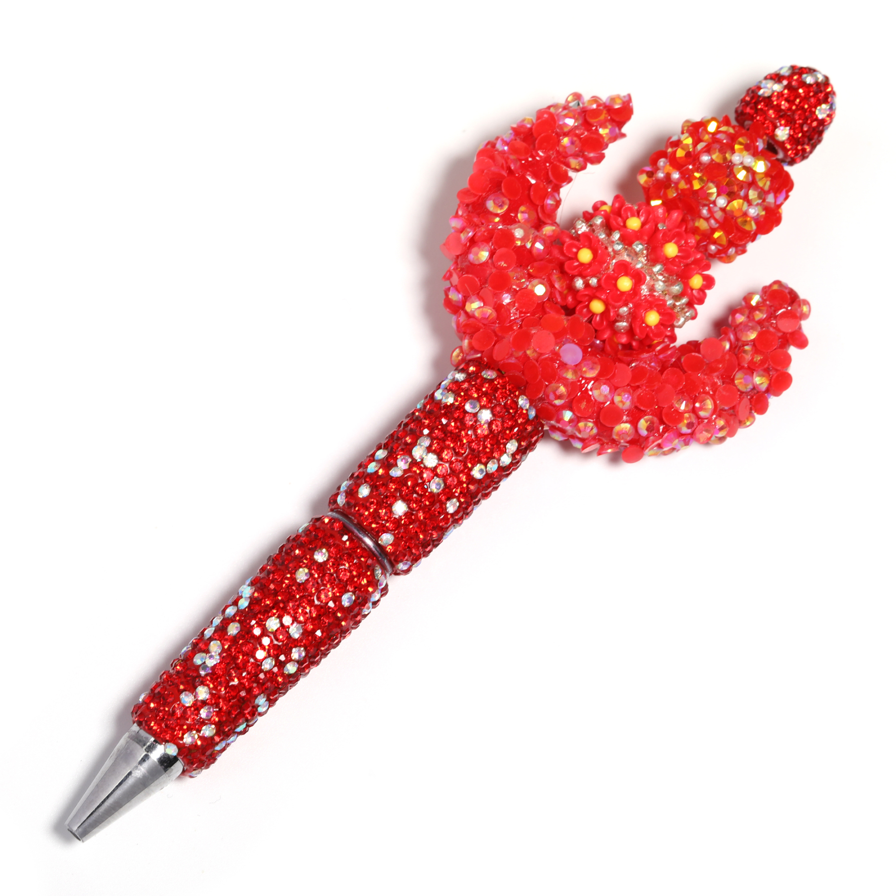 【P227】7pcs Rhinestone  beadable pen -JPM