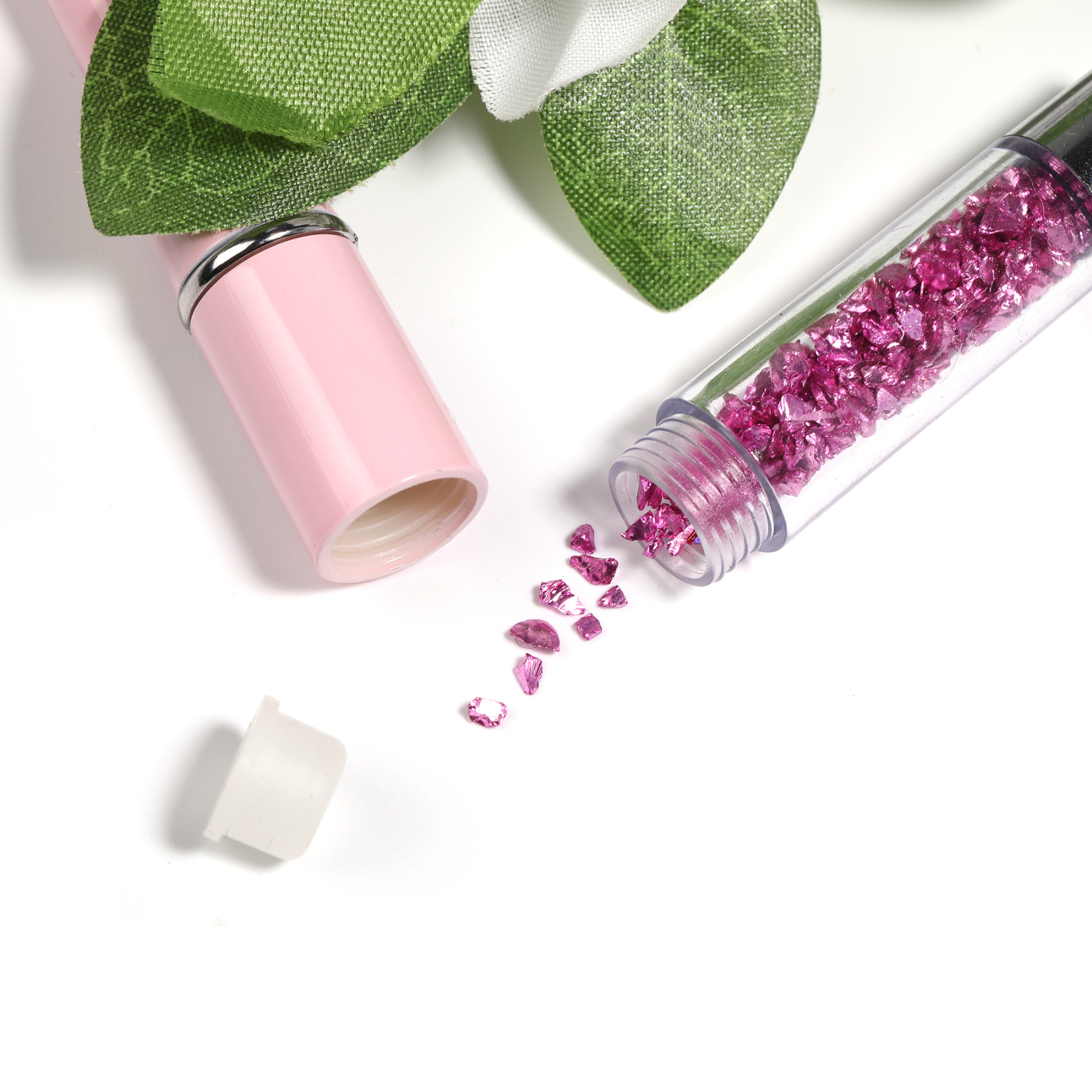 【T223】Mixed Color Transparent Rhinestone Box-JPM