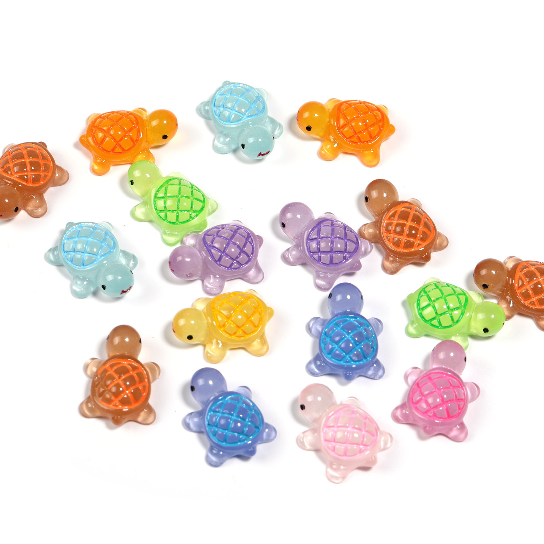 【B233】100pcs Cute Turtle Shape Beading Beads-JPM