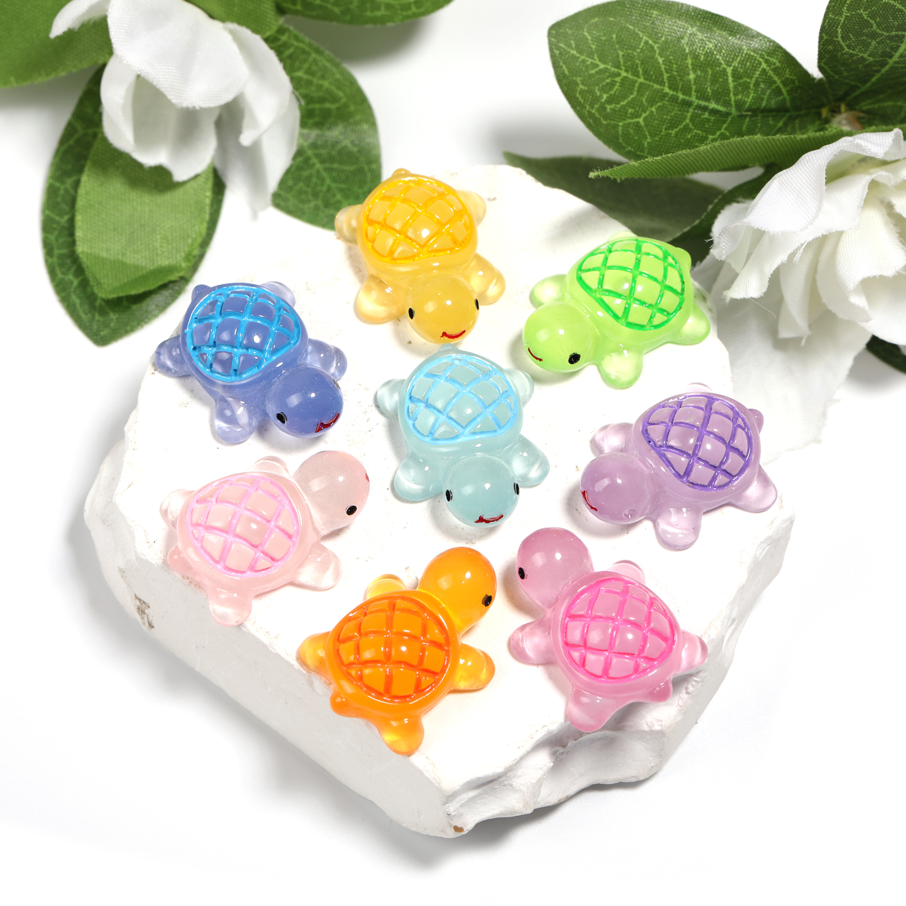 【B233】100pcs Cute Turtle Shape Beading Beads-JPM