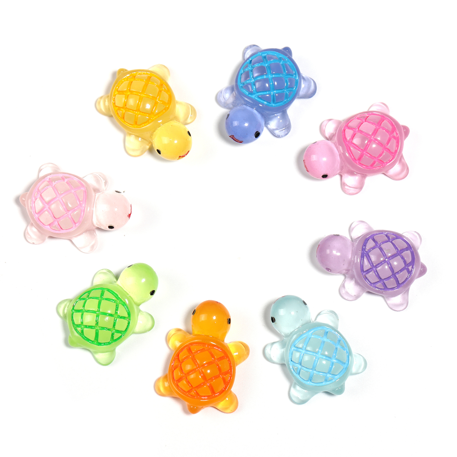 【B233】100pcs Cute Turtle Shape Beading Beads-JPM