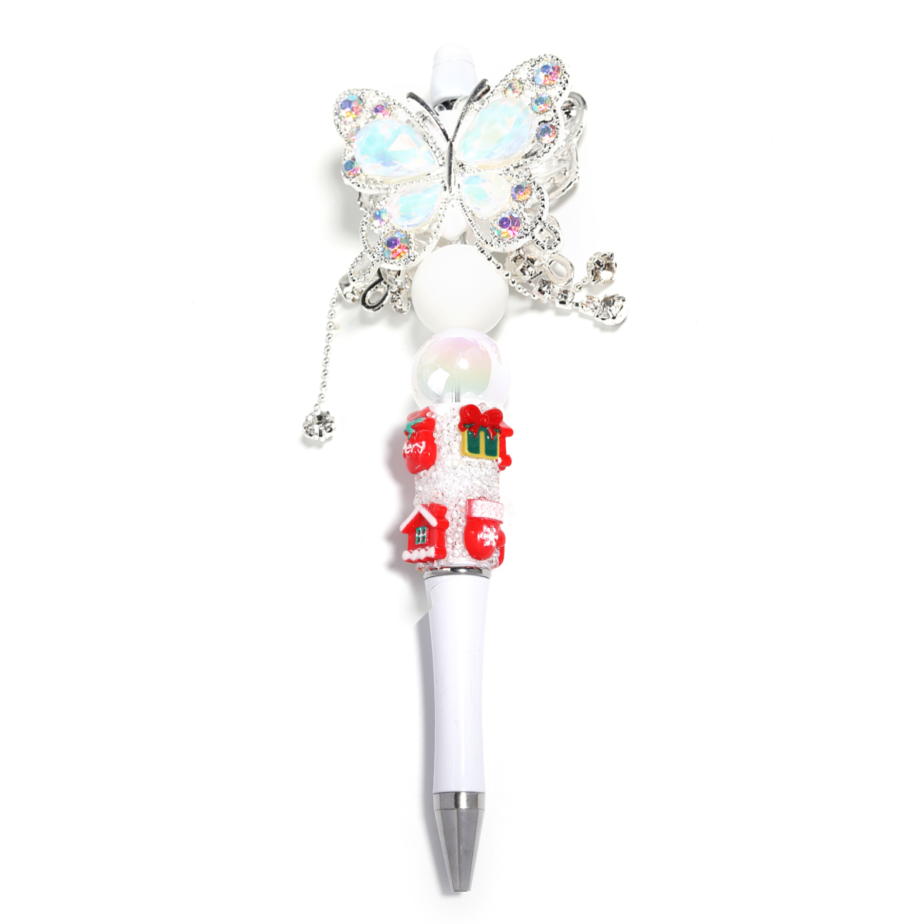【P237】Christmas Beaded Pen DIY Creative Ballpoint Pen-JPM