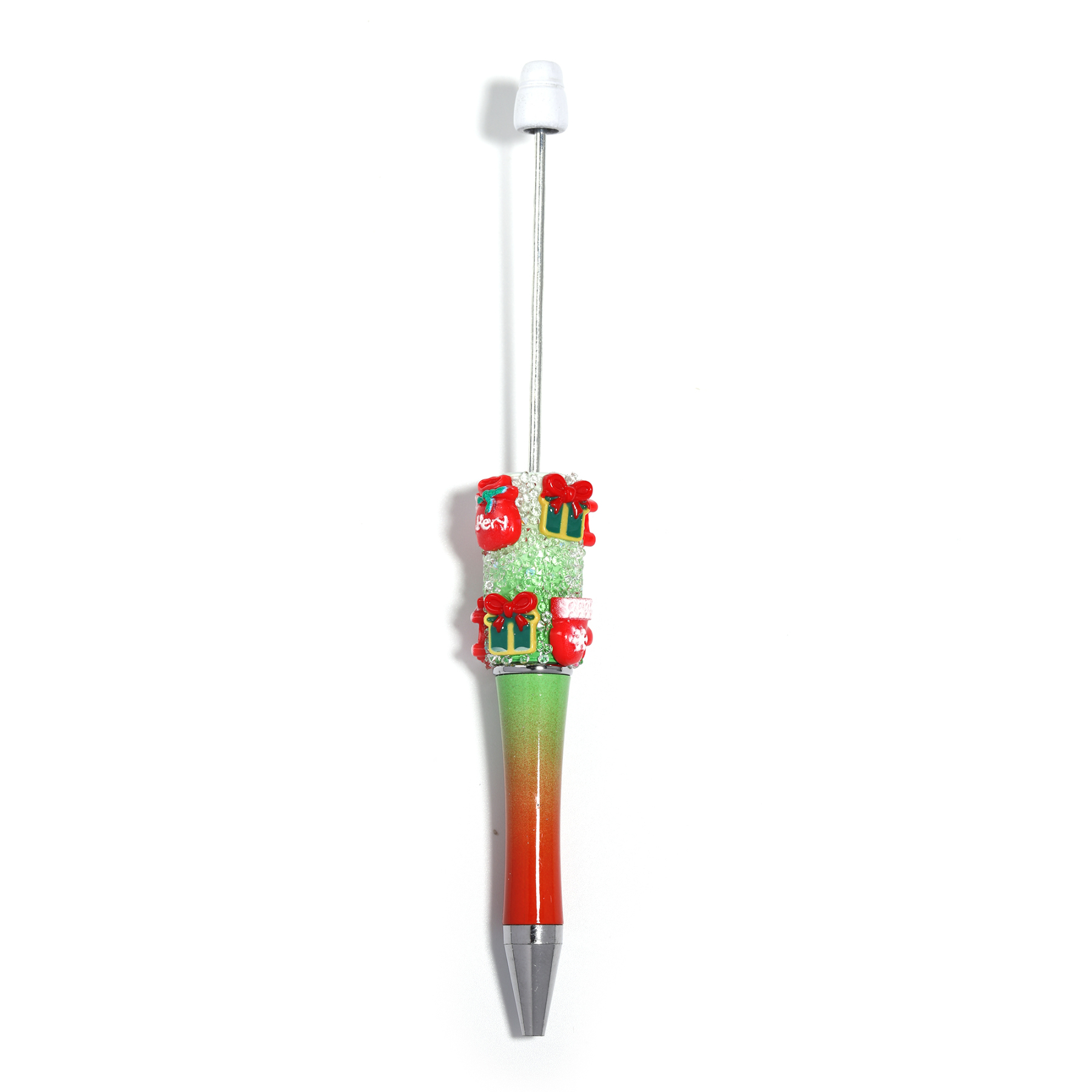 【P237】Christmas Beaded Pen DIY Creative Ballpoint Pen-JPM