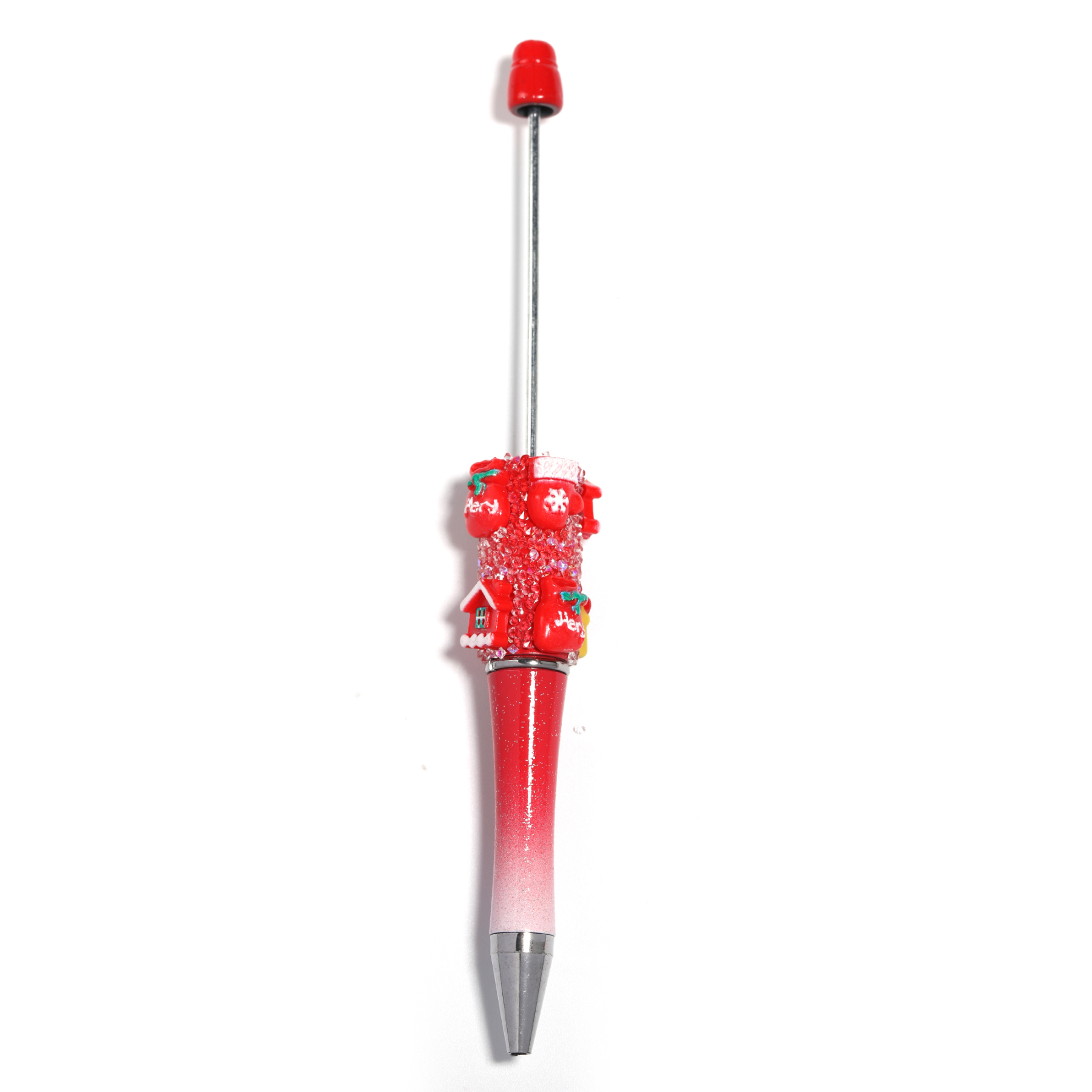 【P237】Christmas Beaded Pen DIY Creative Ballpoint Pen-JPM