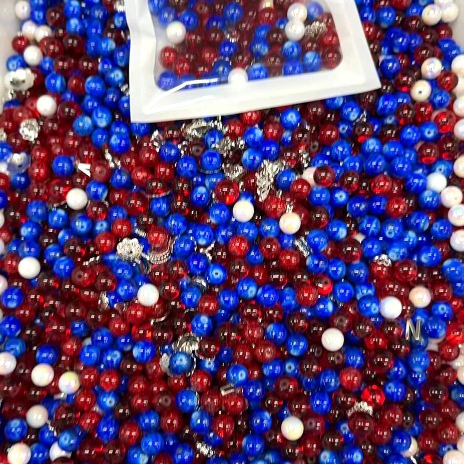 【HS2】For bracelet NOT FOR PENS! 5oz multi-style Colour mix bead accessories set with various shapes available