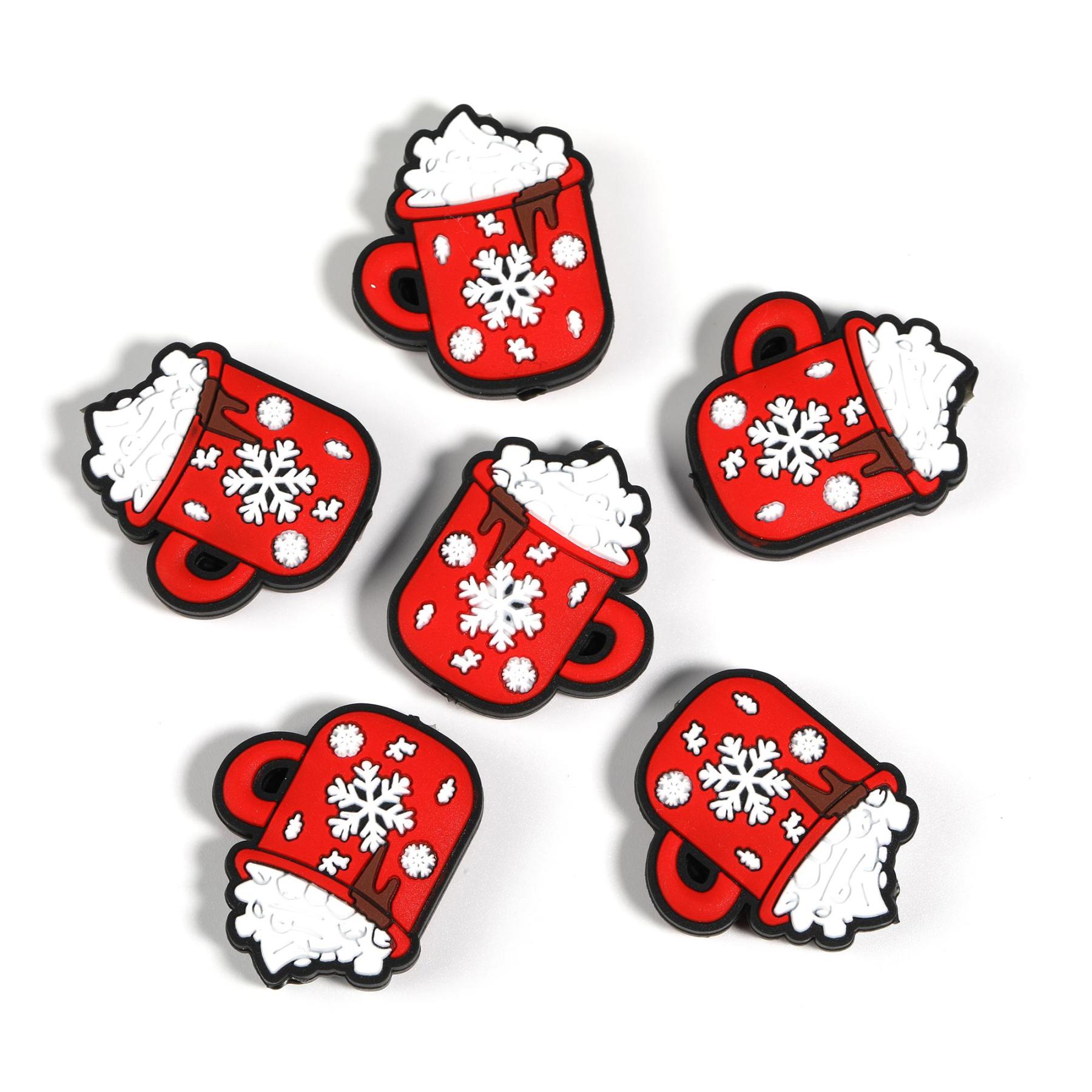 【B203】Silicone Focal Beads for Pens, Cute Character Beads for Keychains DIY Bracele Jewelry Making