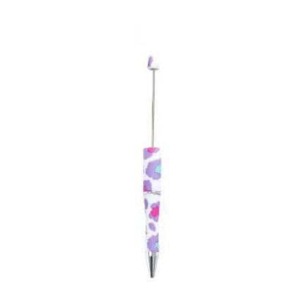 【P1】Beadable Pens Bulk Plastic Bead Ballpoint Pens for DIY 