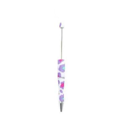 【P1】Beadable Pens Bulk Plastic Bead Ballpoint Pens for DIY 