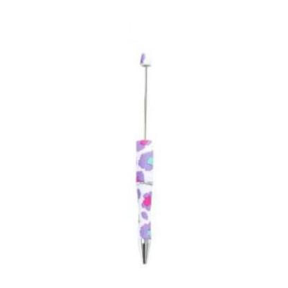 【P1】Beadable Pens Bulk Plastic Bead Ballpoint Pens for DIY 