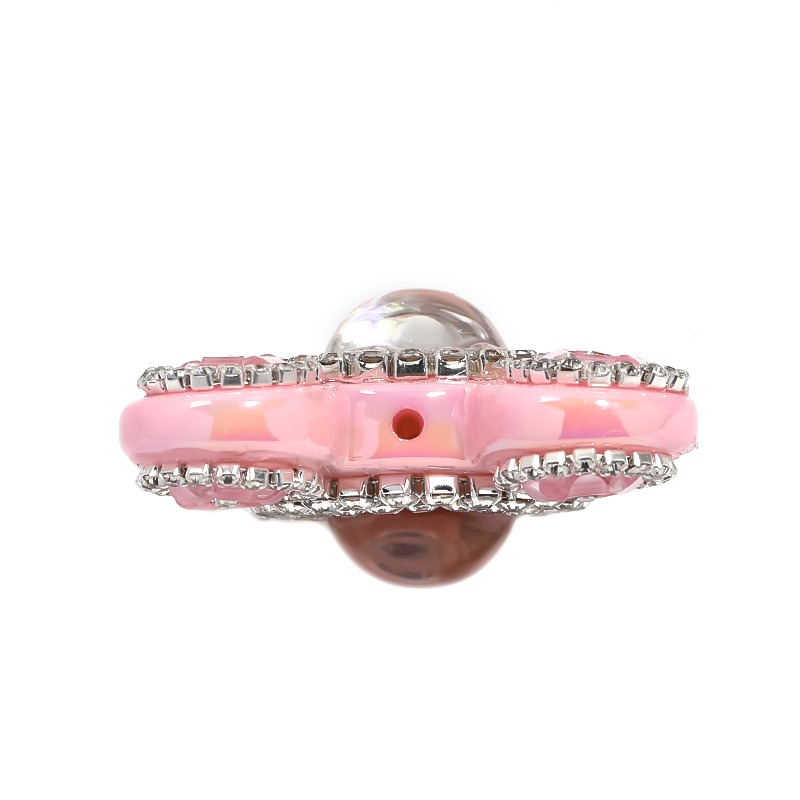 【B121】10pcs  Mouse Head Premium DIY Rhinestone Jewelry handmade beads -JPM