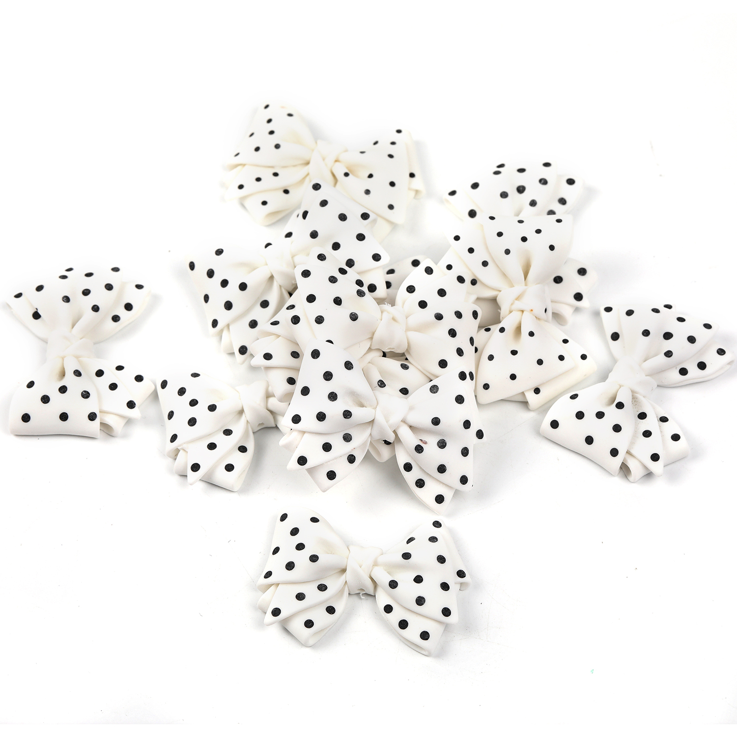 【B101】25Pcs Hair accessories diy materials cream glue-JPM